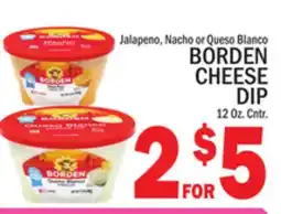 C Town BORDEN CHEESE DIP offer