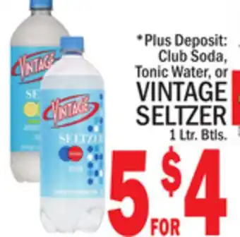 C Town VINTAGE SELTZER offer