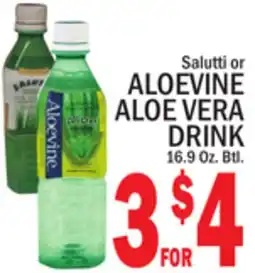 C Town ALOEVINE ALOE VERA DRINK offer