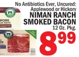 C Town NIMAN RANCH SMOKED BACON offer