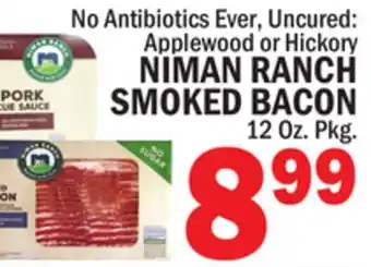 C Town NIMAN RANCH SMOKED BACON offer