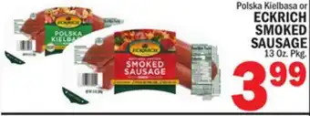 C Town ECKRICH SMOKED SAUSAGE offer