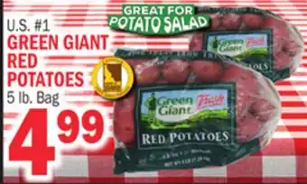 C Town GREEN GIANT RED POTATOES offer