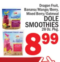 C Town DOLE SMOOTHIES offer