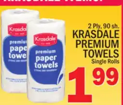 C Town KRASDALE PREMIUM TOWELS offer