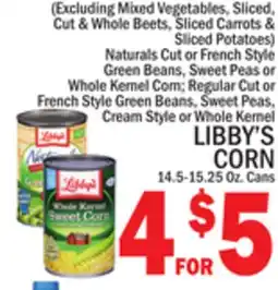 C Town LIBBY'S CORN offer