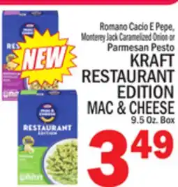C Town KRAFT RESTAURANT EDITION MAC & CHEESE offer