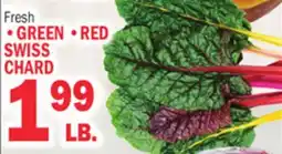 C Town GREEN, RED SWISS CHARD offer