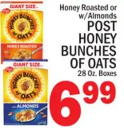C Town POST HONEY BUNCHES OF OATS offer