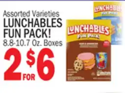 C Town LUNCHABLES FUN PACK! offer