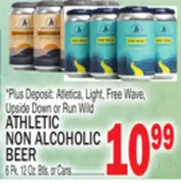 C Town ATHLETIC NON ALCOHOLIC BEER offer