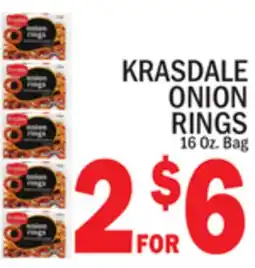 C Town KRASDALE ONION RINGS offer