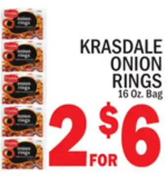 C Town KRASDALE ONION RINGS offer