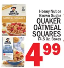 C Town QUAKER OATMEAL SQUARES offer