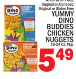 C Town YUMMY DINO BUDDIES CHICKEN NUGGETS offer
