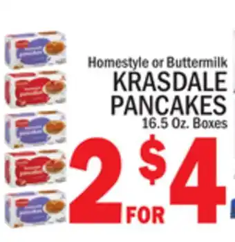 C Town KRASDALE PANCAKES offer