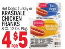 C Town KRASDALE CHICKEN FRANKS offer