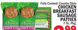 C Town ALFRESCO CHICKEN BREAKFAST SAUSAGE PATTIES offer