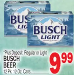 C Town BUSCH BEER offer