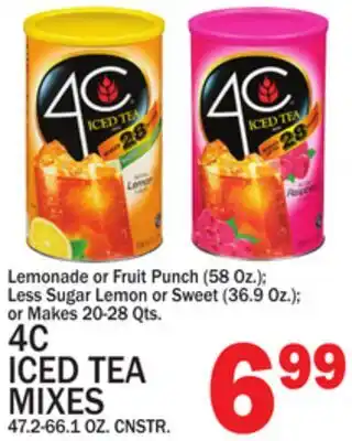 C Town 4C ICED TEA MIXES offer
