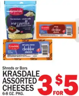 C Town KRASDALE ASSORTED CHEESES offer
