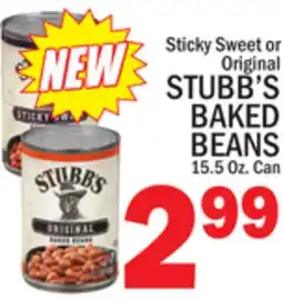 C Town STUBB'S BAKED BEANS offer