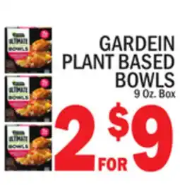 C Town GARDEIN PLANT BASED BOWLS offer
