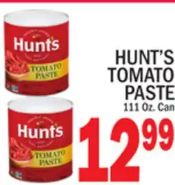 C Town HUNT'S TOMATO PASTE offer