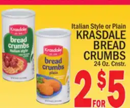 C Town KRASDALE BREAD CRUMBS offer