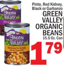 C Town GREEN VALLEY ORGANIC BEANS offer