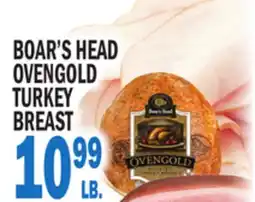C Town BOAR'S HEAD OVENGOLD TURKEY BREAST offer