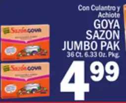 C Town GOYA SAZON JUMBO PAK offer