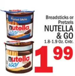 C Town NUTELLA & GO offer