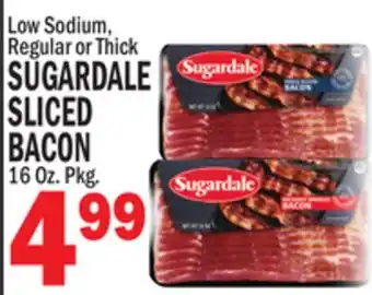 C Town SUGARDALE SLICED BACON offer
