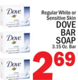 C Town DOVE BAR SOAP offer
