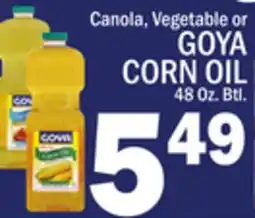 C Town GOYA CORN OIL offer