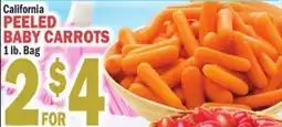 C Town PEELED BABY CARROTS offer