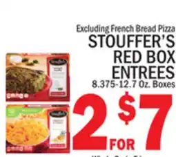 C Town STOUFFER'S RED BOX ENTREES offer