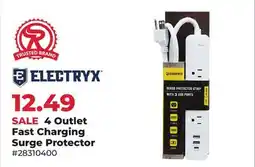 Runnings ELECTRYX 4 Outlet Fast Charging Surge Protector offer