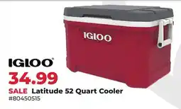 Runnings Igloo Latitude 52 Quart Cooler offer