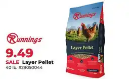 Runnings Runnings Layer Pellet offer
