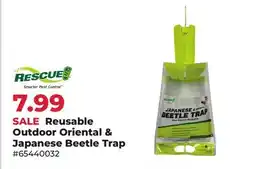 Runnings RESCUE! Reusable Outdoor Oriental & Japanese Beetle Trap offer