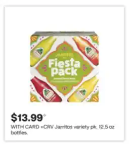 CVS Jarritos variety pk. 12.5 oz bottles offer