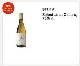 Walgreens Select Josh Cellars, 750ml offer