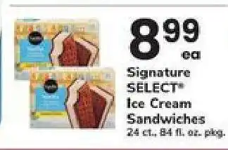 Signature SELECT Ice Cream Sandwiches