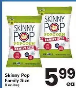 Safeway Skinny Pop Family Size offer