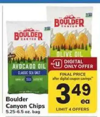 Safeway Boulder Canyon Chips offer