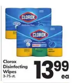 Safeway Clorox Disinfecting Wipes offer