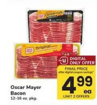 Safeway Oscar Mayer Bacon offer