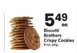 Safeway Biscotti Brothers Crispy Cookies offer